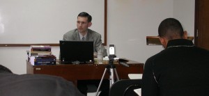 Barry teaching