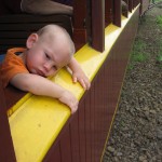 One tired boy